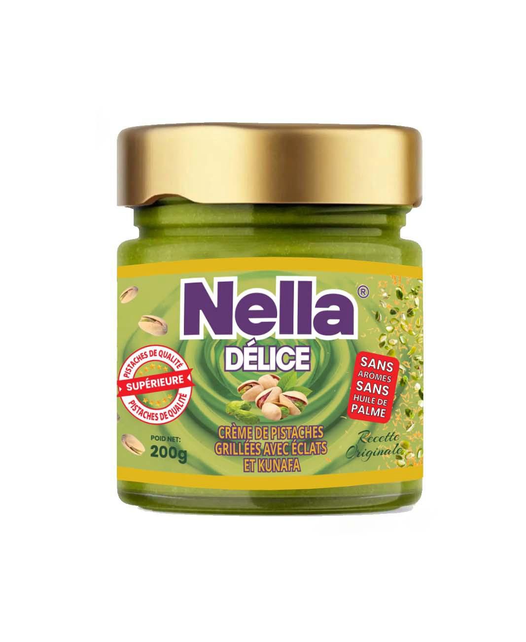 Nella Délice 200g crème pistaches avec Kunafa